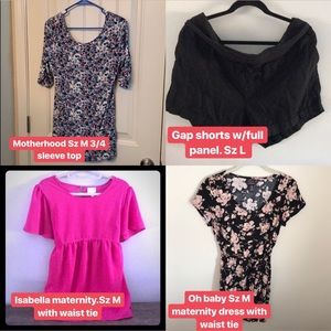Maternity lot of 4 items. Sz M/L